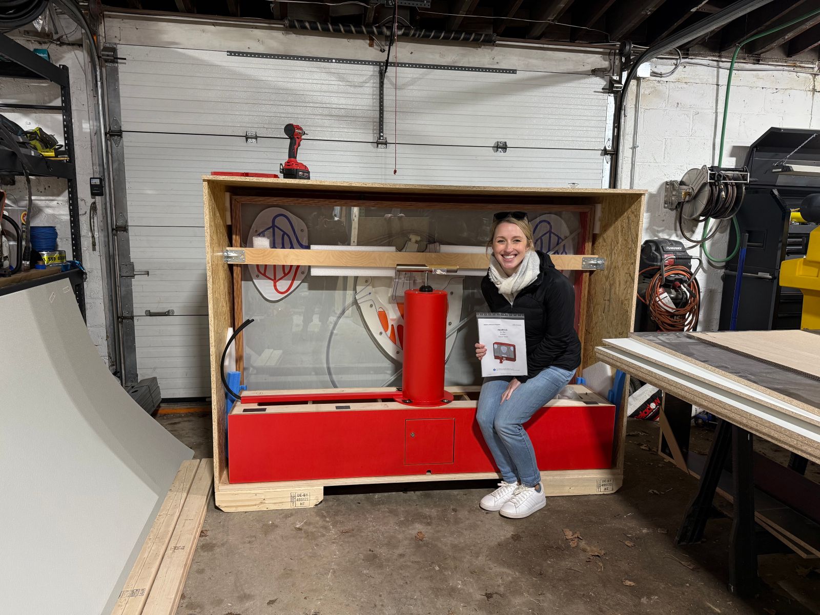 Unboxing the giant heart